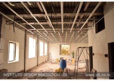 Site Visit on False Ceiling and Electrical Works